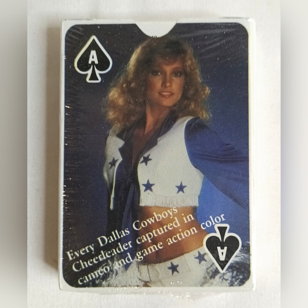 Dallas Cowboys Vintage SEALED 1982 Cheerleaders Playing Cards